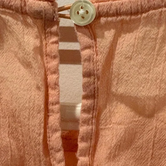 LOFT Peach Sleeveless Blouse - Picture 4 of 4
